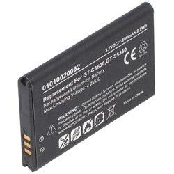 Akku passend für Samsung Galaxy GT-C3230, Samsung GT-C3630, Samsung GT-C3630C, Samsung GT-C3752, Samsung GT-S5350, EB483450VU