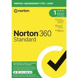 Norton 360 Standard 1 Gerät - 1 Jahr - 10GB Software