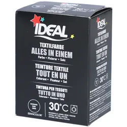 Ideal All-in-One-Textilfarbe Schwarz