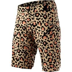 Troy Lee Designs Lilium Shell Leopard Damen Fahrradshorts, mehrfarbig, Größe XS