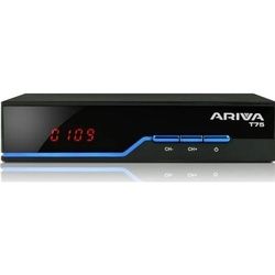 Ferguson Tuner DVB-T2 Ferguson Ariva T75 H265 HEVC (DVB-T, DVB-T2), TV Receiver, Schwarz