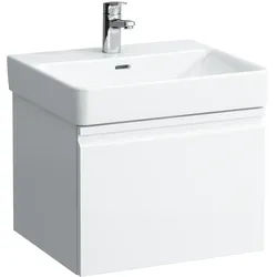 LAUFEN PRO S Waschtischunterschrank, 1 Schublade und Innenschublade, zu Waschtisch H810962, 520x450x390mm, H4833520964801, Farbe: Graphit