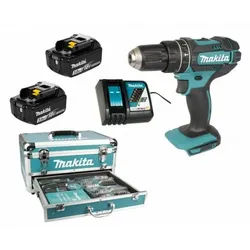 Makita Akku-Schlagschrauber DHP482RFX9, 18 V, max. 1900 U/min
