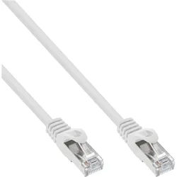 40er B-Pack INLINE Patchkabel, SF/UTP, Cat,5e, weiß, 2m