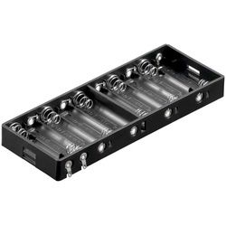 Batteriehalter für 10x Mignon mit Lötanschluss