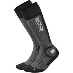 DANE Motorrad Socken, schwarz-grau, Größe 44 45 46 für Männer