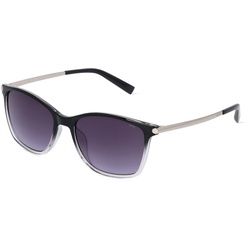 Esprit 40024 Damen-Sonnenbrille Vollrand Butterfly Kunststoff-Gestell, Grau