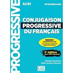 Conjugaison Progressive Du Francais - Niveau Intermédiaire Kartoniert (TB)