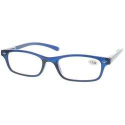 Pharma Glasses Lesebrille dunkel blau + 3.00