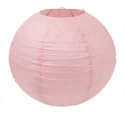 Creativery Lampion, 10 Lampions 30cm SET rosa