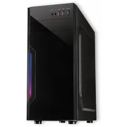INTER-TECH PC-Gehäuse B-42, RGB, Midi