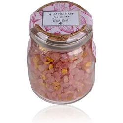 Accentra MOMENT for YOU Badesalz Rosa/Gold 190g Glas