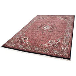 morgenland Orientteppich »Perser - Bidjar - 240 x 170 cm - rot«, rechteckig, Wohnzimmer, Handgeknüpft, Einzelstück mit Zertifikat morgenland Rot B/L: 170 cm x 240 cm