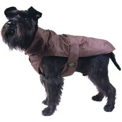 Fashion Dog Hundemantel mit Kunstpelz-Futter - Braun 95 cm 1 St