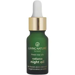 Living Nature certified natural Radiance Night Oil 18 ml Frauen