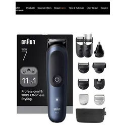 BRAUN Series 7 All-In-One Style Kit AIO7540