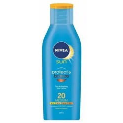 Nivea Sonnenschutzcreme Intensive Sonnenlotion Spf 20 Sonne schützen Bronze Sonnenlotion 200ml