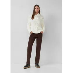 s.Oliver Regular-fit-Jeans Jeans-Hose KAROLIN Jeans Karolin / Regular Fit / Mid Rise / Straight Leg braun 42/34