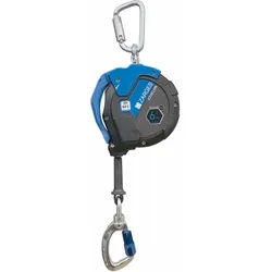 Zarges Fall Protection Exhelon Höhensicherunsgerät mit Stahlseil Vertical Use Edelstahl Länge 15,0m