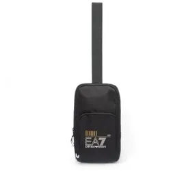 EA7 Unisex. 245087_CC940 Asv Umhängetasche schwarz (OSFA), Lässig, Polyester