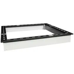 Ambia Garden Sandkasten , Schwarz, Weiß , Holz , Zeder , 126.8x17x127 cm , unisex , EN 71, CE, FSC 100% , hoher Rand, mit Holzschutz vorbehandelt , Freizeit & Co, Gartenspielzeug, Sandkästen