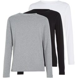Tommy Hilfiger Underwear T-Shirt »3P LS Tee«, (Packung, 3er-Pack) TOMMY HILFIGER Underwear Black/White/Grey Heather XL (54)