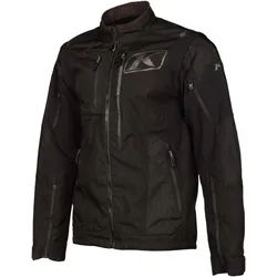 Klim Dakar Motorrad Textiljacke, schwarz, Größe XL für Männer