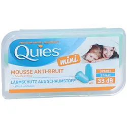 Quies Ohrstöpsel Mini aus Schaumstoff