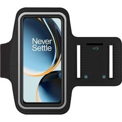 SmartFitness OnePlus Nord CE 3 Handy Sport Armband (OnePlus Nord CE 3), Smartphone Hülle, Schwarz