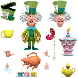 Super7 - Alice im Wunderland Disney Ultimates Actionfigur The Tea Time Mad Hatter 18 cm