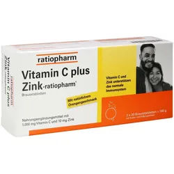 Vitamin C Plus Zink-Ratiopharm Brausetabletten 40 ST