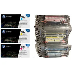 HP 314A Toner CMY Pack of 3
