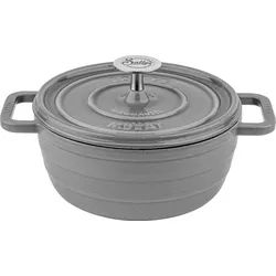 Sallys Gusseisentopf Medium + Kochheft