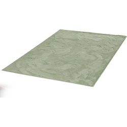 Teppich »Dorothy«, rechteckig, Uni Farben, besonders weich & kuschelig, Wohnzimmer, Schlafzimmer, 77384324-0 grün 20 mm