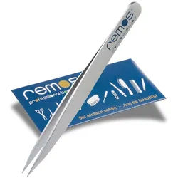 Remos Splitterpinzette 9.5 cm 1 St silber