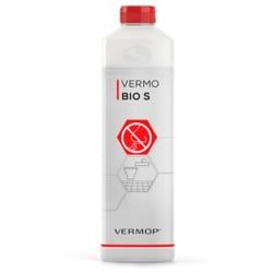 Vermop Vermo Bio S Geruchsneutralisierer mit Kalkverhinderung, Mikrobiologischer Reiniger und Geruchsvernichter, mit leicht saurer Einstellung, 1 Liter - Flasche