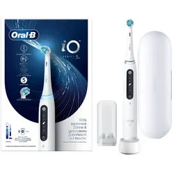 Oral-B Elektrische Zahnbürste iO 5 + Reiseetui - Quite White