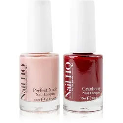 Nail HQ Cranberry Crush Duo Set mit Nagellacken