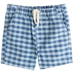 Next Jeansshorts Denim-Shorts 100 % Baumwolle mit Gummibund (1-tlg) blau 86-92 (18-24 Mon.)