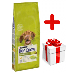 PURINA Dog Chow Adult Chicken 14kg + Überraschung für den Hund (Rabatt für Stammkunden 3%)