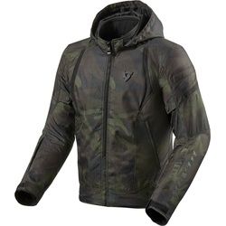 Revit Flare 2 Motorrad Textiljacke, grün, Größe 2XL