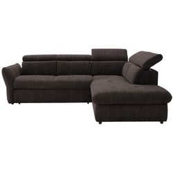 Stylife Ecksofa , Braun , Textil , Ottomane rechts, L-Form , 254x224 cm , Stoffauswahl, seitenverkehrt erhältlich , Wohnzimmer, Sofas & Couches, Wohnlandschaften, Ecksofas