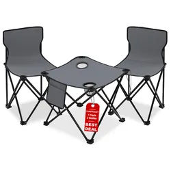 Stagecaptain CS-4547 GY Campingtisch-Set Grau