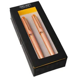 ONLINE 2-tlg. Schreibset »Eleganza« rosa