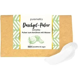 puremetics Pflege DuschpflegeDuschgel-Pulver Limette 100 g