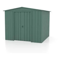 Globel Metallgerätehaus Gartenmanager Dream 65 - 86 - 88 -108 - 1010 234 x 237 cm (Dream G88) jadegrün