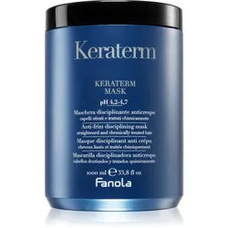 Fanola Keraterm glättende Maske für unnachgiebige und strapaziertes Haar 1000 ml