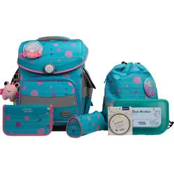 School-Mood Timeless Pro 7-tlg. Schulranzenset Lilly (Meerjungfrau)