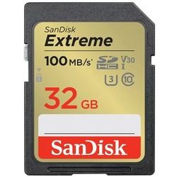 SanDisk SDHC Extreme V30 UHS-I U3, Class 10 Speicherkarte 32 GB 100MB/s