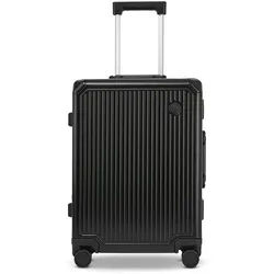 ECHOLAC Shogun Classic Aluminium-Handgepäck Koffer S 4-Rollen Black